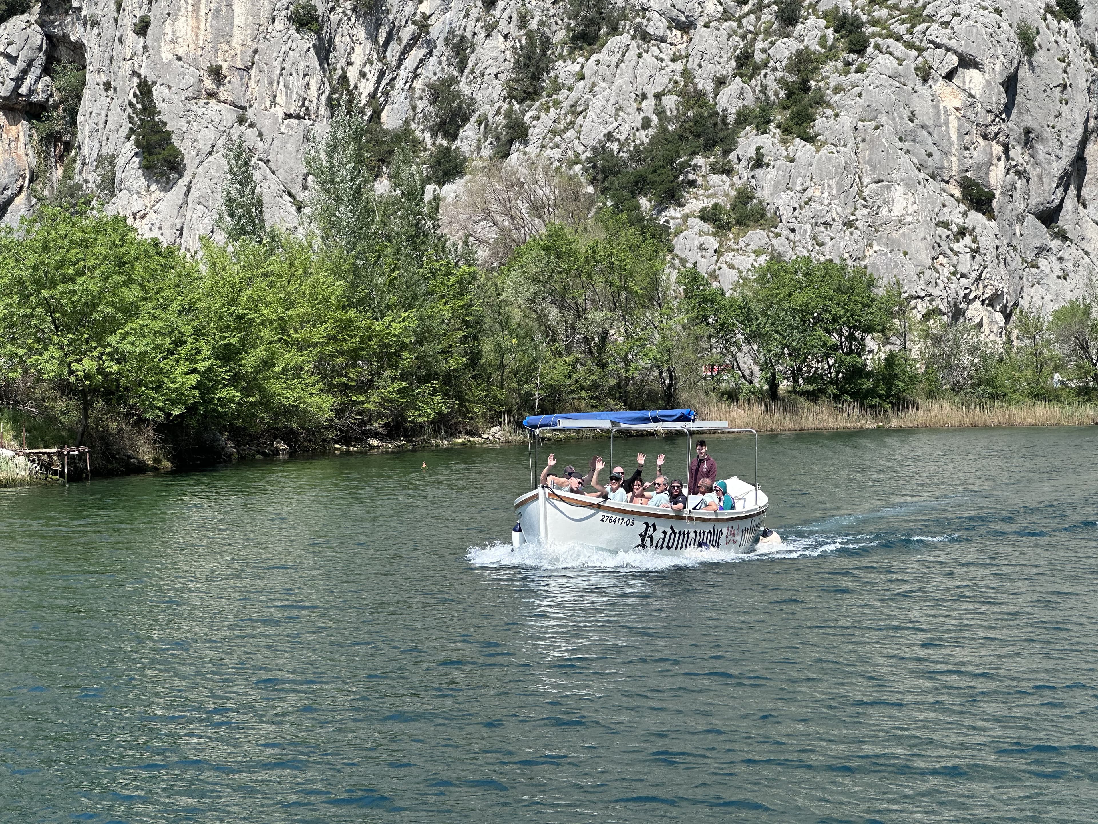 Radmanove Mlinice taxi boat tour