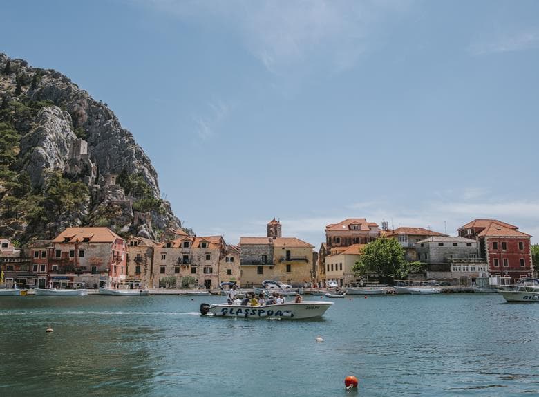 Radmanove Mlinice from the glass boat